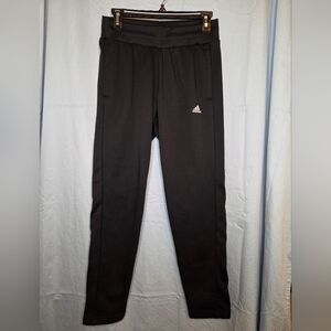 G245. Adidas Relaxed Fit Fleece Tapered-Leg Pant in Black  - Size S